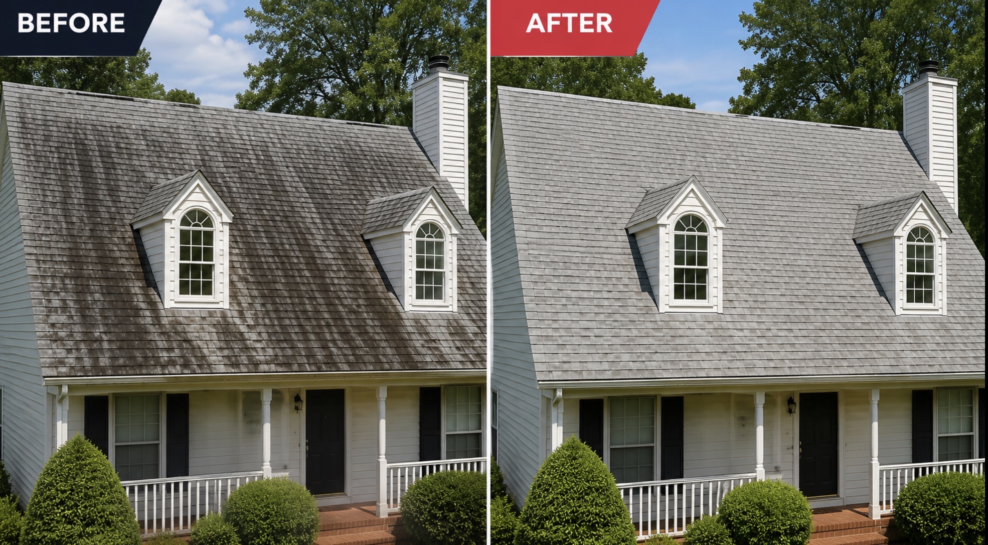 Roof Soft Wash
