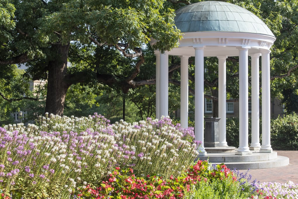 The Old Well, a part of Chapel Hill history, the symbol of UNC