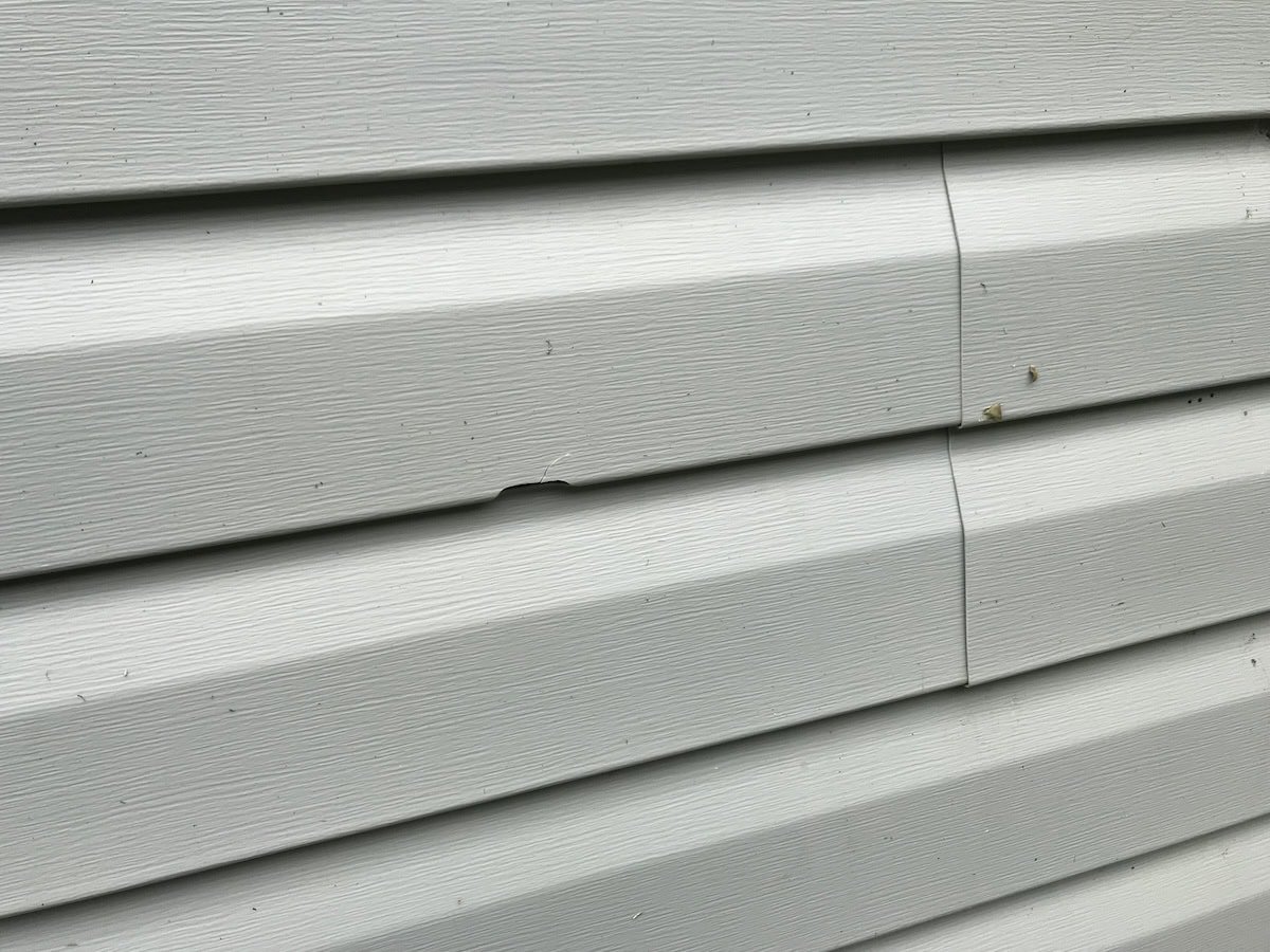 House Siding Hail Damage hail damage siding