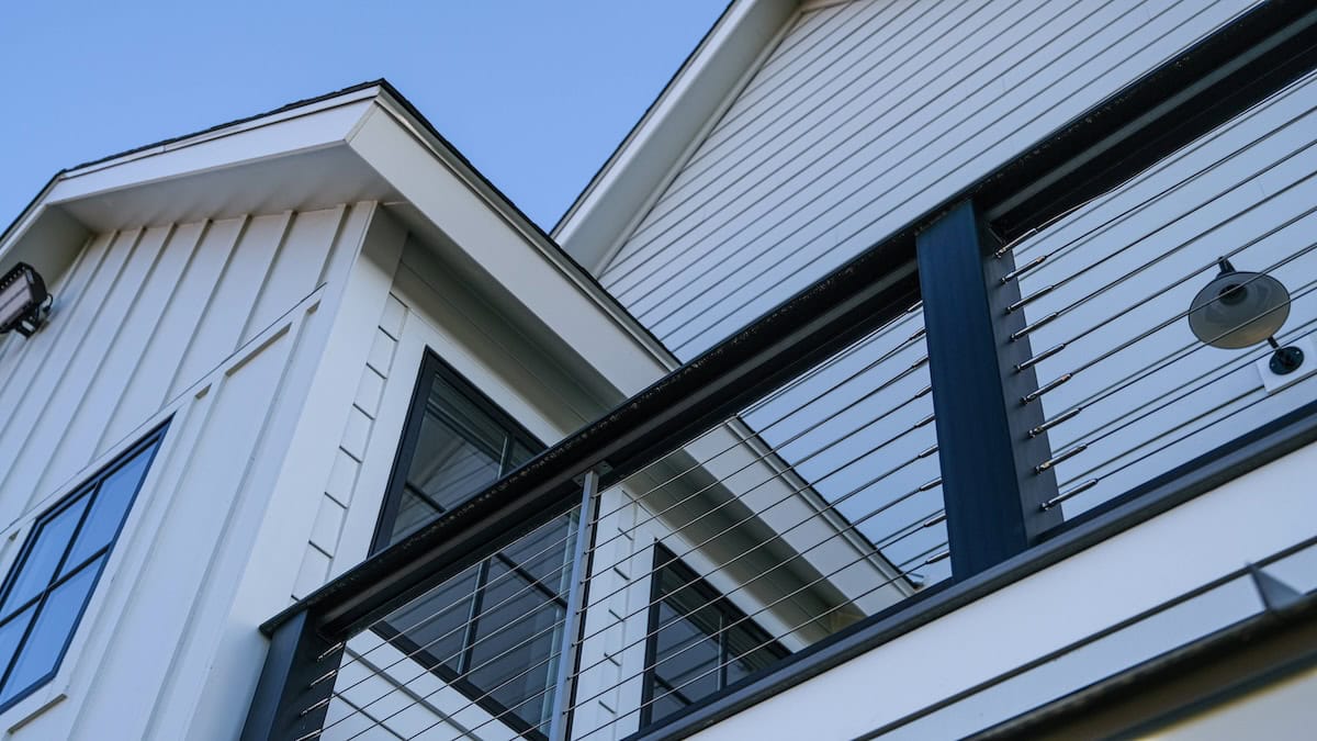 how to cut hardie board a modern home with new siding